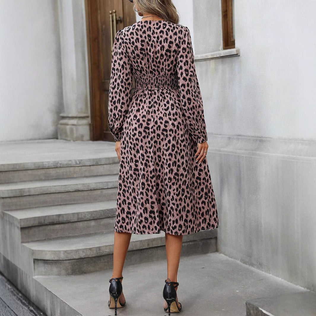 Long Sleeve Dress European And American