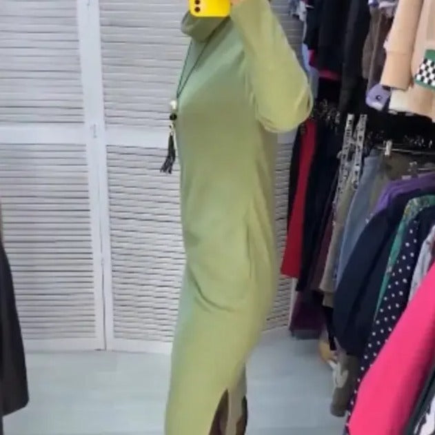 Women's Slim Fit Mid Length Dress